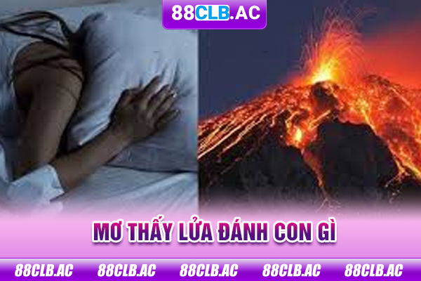 Mơ thấy lửa đánh con gì